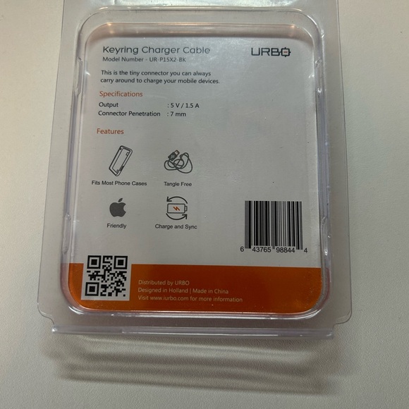 Keyring Lightning Charging Cable - Picture 2 of 3